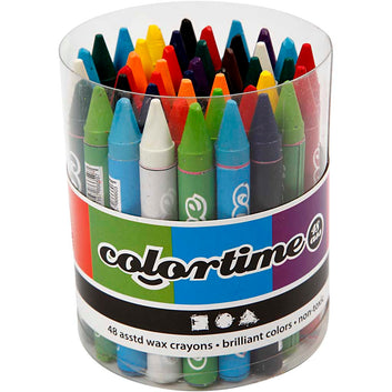 Colortime wax crayons